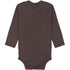 Mikk-Line Wool/Bamboo Bodysuit Long Sleeves (Solid) Wool Sparrow
